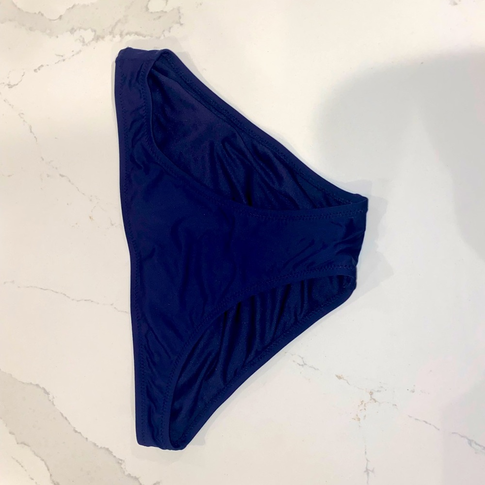Navy blue bikini bottoms